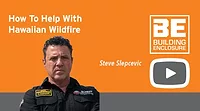 How To Help With Hawaiian Wildfire