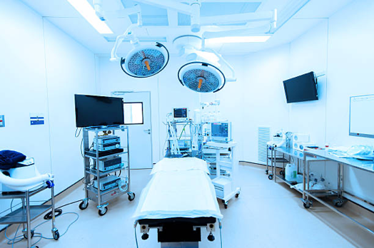 A hospital room with medical equipment

Description automatically generated with low confidence