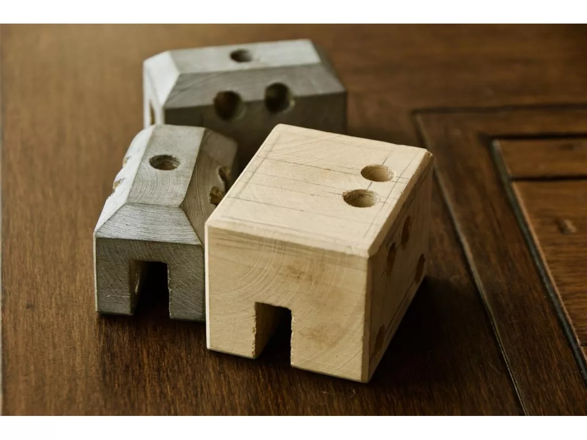 The first S-5! Prototype Wooden Clamps.jpg