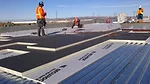 Roof assembly with thermal barrier
