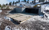 A below-grade structure A below-grade structure