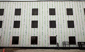 Continuous Insulation installed at Indiana Law Enforcement Academy 