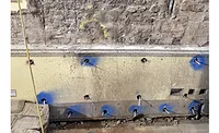 12mm diameter Cintec consolidation anchors were attached to all areas of walls at ground and basement levels which would be affected by the works to form openings. 