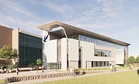 A rendering of the new Student Services and Academic building for the University of North Florida