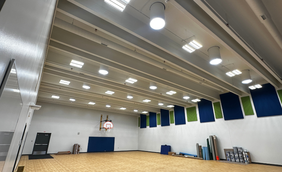 New London Educational Learning Center Interior Storm Shelter.