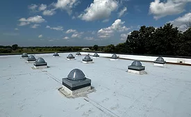 New London Educational Learning Center Exterior Roof.