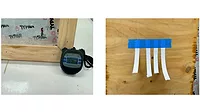 A test demonstrating the wrap’s ability to withstand moisture intrusion after surfactant exposure. 