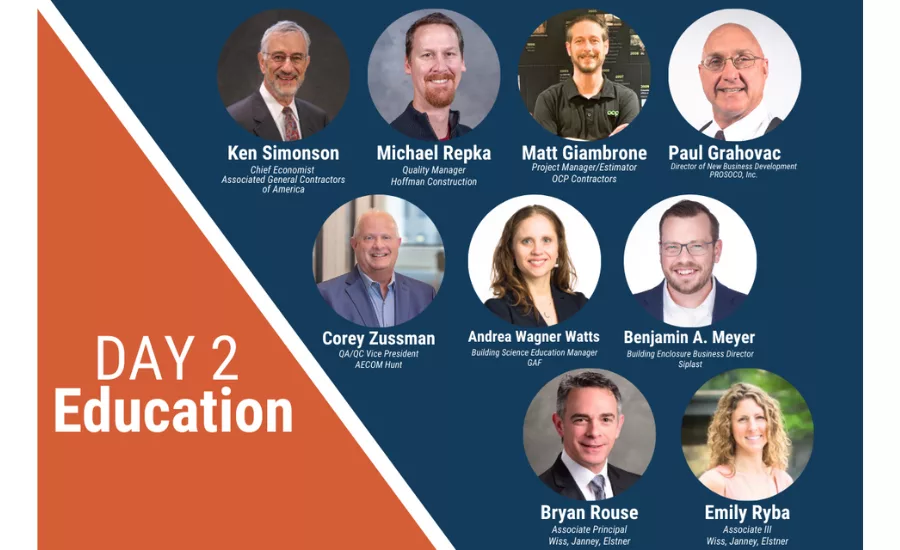 graphic shows speakers from Day 2 of the ABAA Conference in 2025
