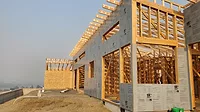 Sheathing on a structure 