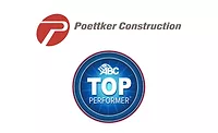 Poettker.png Poettker logo above ABC's Top Performer logo
