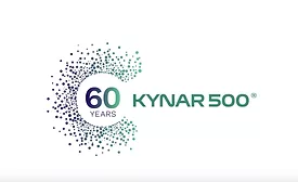 a graphic celebrating 60 years of KYNAR 500