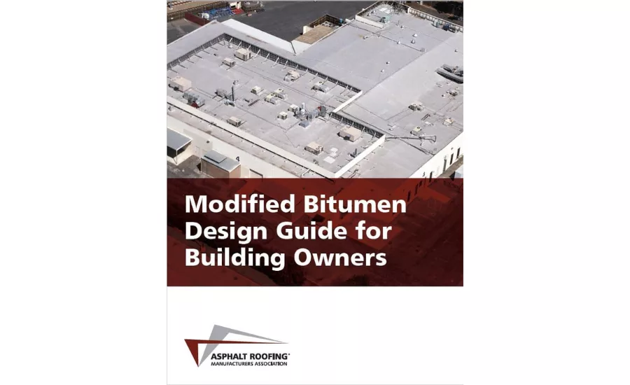 The cover of the digital edition of the Modified Bitumen Design Guide for Building Owners.