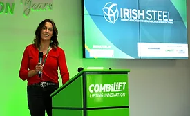 Claire McAree speaks at 'Connecting through Collaboration’ Event