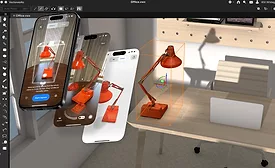 Vectorworks graphic showing AI visualizer tools