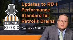 Chadwick Collins Building Enclosure Podcast Chadwick Collins, SPRI’s Technical Director, tells us all about what SPRI’s been working on behind the scenes and some new updates, including the 2025 revision of the RD-1 standard, formally titled ANSI/SPRI RD-1 Performance Standard for Retrofit Drains
