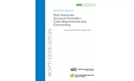 cover of ACI/PTI Code 320-25