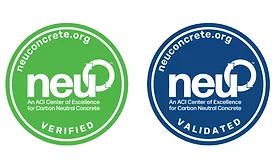 NEU validated and verified logos