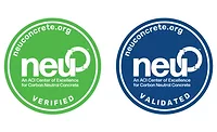 NEU validated and verified logos