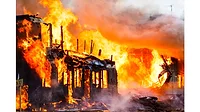 fire.png a building structure on fire