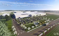 rendering of new oregon distilled spirits distribution center