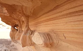 Valley of Fire in Mojave Desert