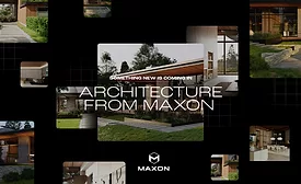 Maxon graphic for ArchViz