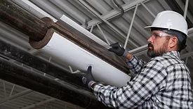 insulation on pipe