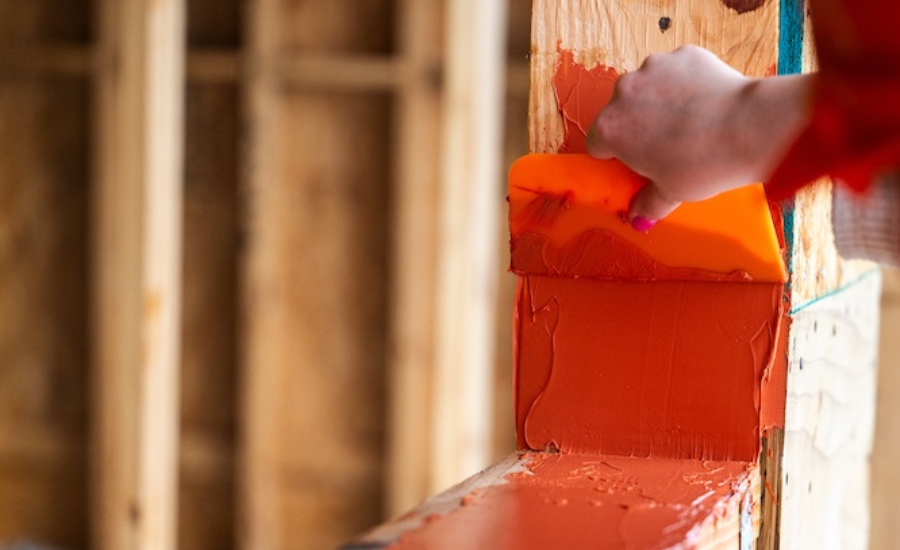 TYPAR liquid flashing application