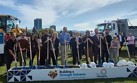Kelowna Parks and Rec break ground on Parkinson Recreation Centre 