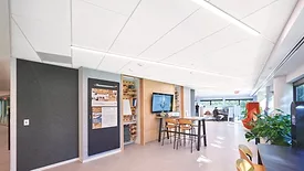 "Living Lab" workspace located at the Armstrong corporate campus in Lancaster, Pa.