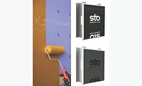 Sto Shield being applied to a wall
