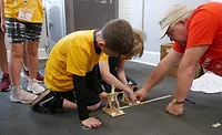 Kids enjoying a STEM class