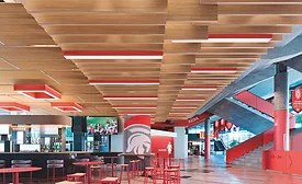 Armstrong Ceilings SoundScapes Blades & Shapes