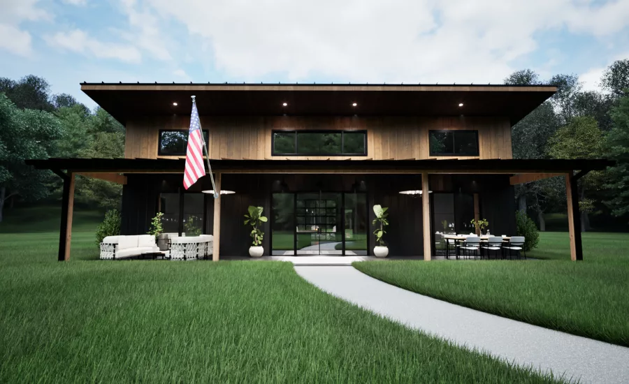 Exterior of Eagles Landing