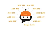 Clark, a free AI-powered chatbot that provides answers based on AISC’s steel design standards and guides