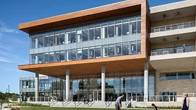 EIFS with Drainage used on the Waco Family Medicine expansion