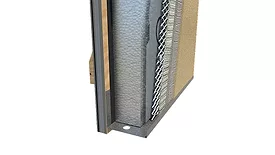 weep screed and a casing bead for window and door openings