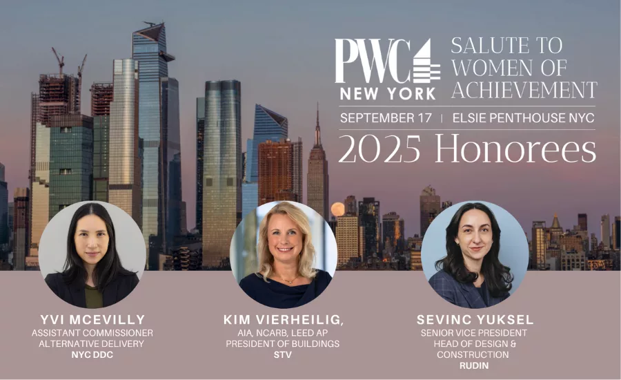PWC NY Honors women in AEC 2025