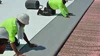 KEE membrane application on a roof