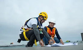 S-5! works on a roof in Mexico