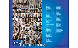 Perkins Eastman 2025 promotions list