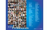 Perkins Eastman 2025 promotions list