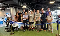 Members of YMCA stand together to celebrate grand opening