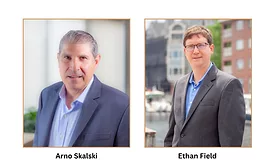 Arno Skalski and Ethan Fields headshots next to each other
