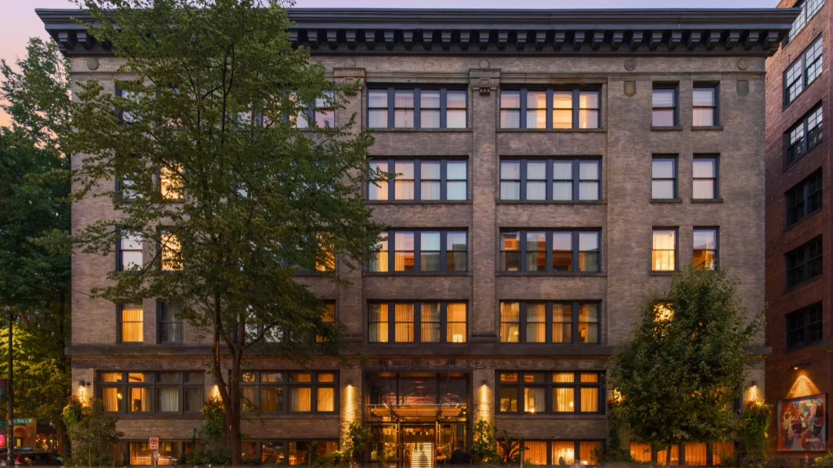 Exterior of Populus in Seattle