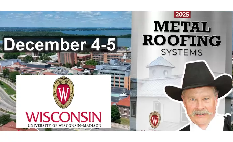 Metal Roofing Systems educational course promotion by S-5!