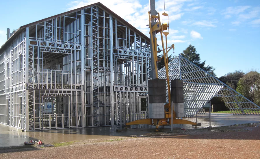 the construction of a Barndominium