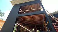 Vapor retarder.png Invisbi Wrap SA Installed on a house
