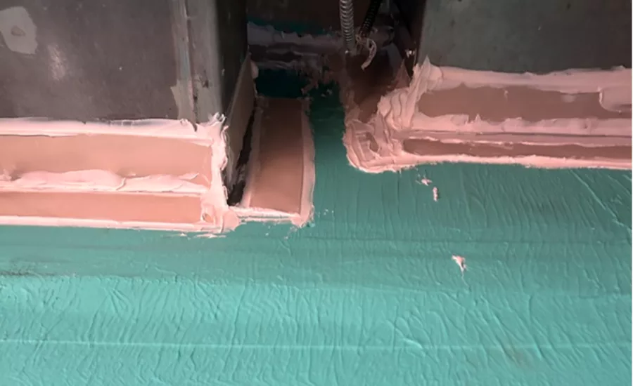 interior AVB (Air & Vapor Barrier) and exterior facade repairs to a building