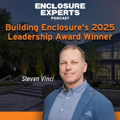 Building Enclosure Leadership Spotlight: Stevan Vinci episode artwork